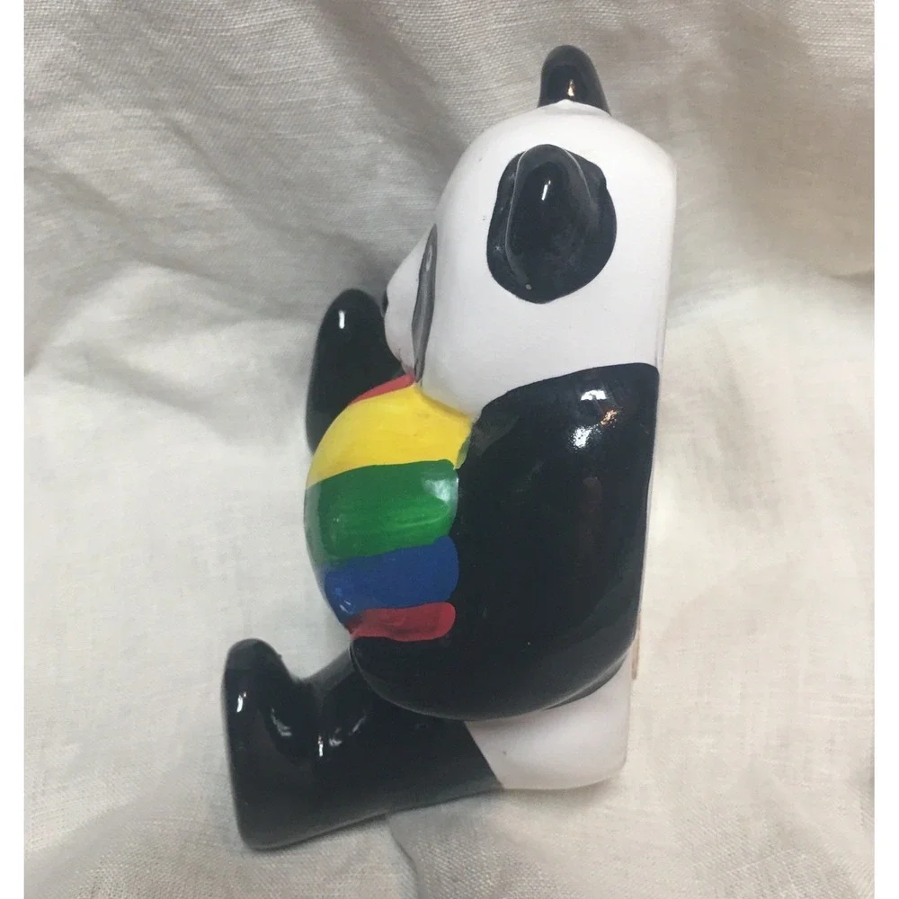Vintage Omnibus‎ Kids Room Panda Wall Clothes Hanger Decor